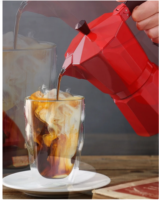 Aluminium Stovetop Moka Pot