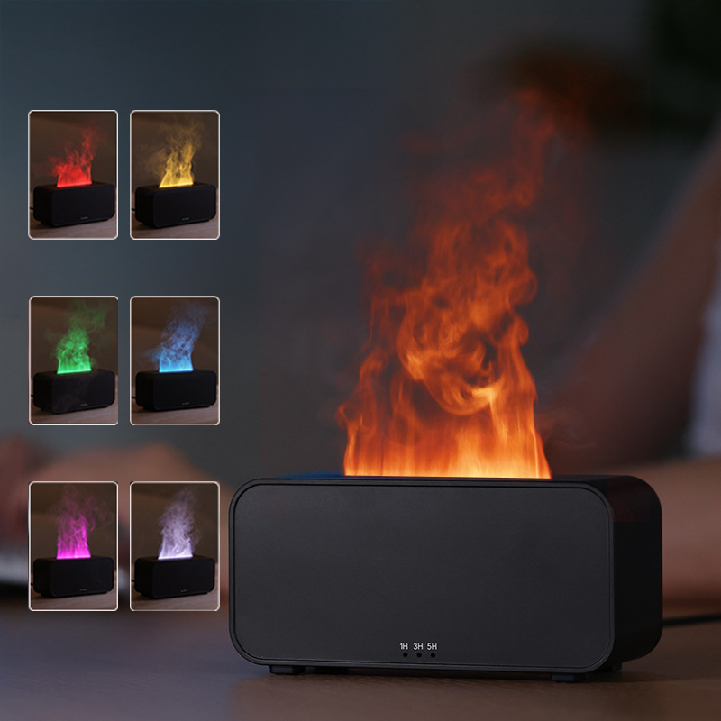Flame-Effect Aroma Diffuser & Humidifier Flame-Effect Aroma Diffuser & Humidifier