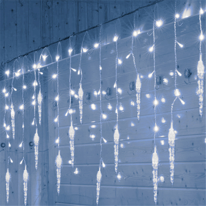 Icicle LED Curtain Lights (UK Plug) Icicle LED Curtain Lights (UK Plug)