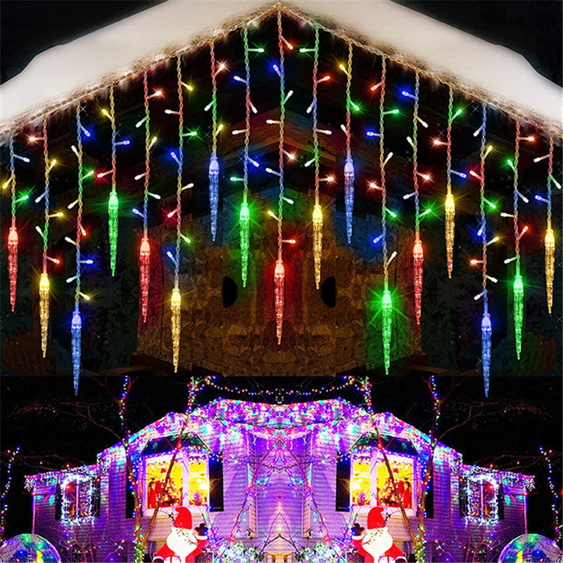 Icicle LED Curtain Lights (UK Plug) Icicle LED Curtain Lights (UK Plug)