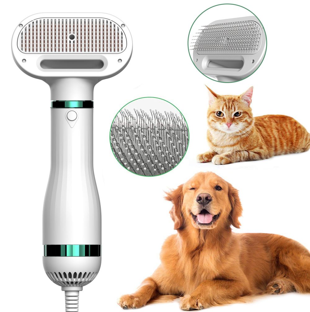Pet Hair Dryer with Comb (UK Plug) Pet Hair Dryer with Comb (UK Plug)
