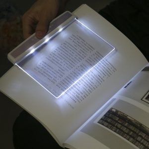 Reading Bedside Lamp Flat LED Book Reading Light